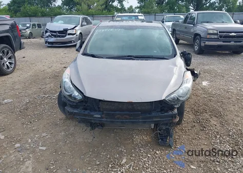 2011 Hyundai Elantra Limited z USA, uszkodzony, nr VIN 5NPDH4AE6BH012770